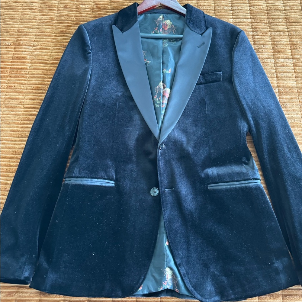 Tuxedo Jacket - Black Velvet